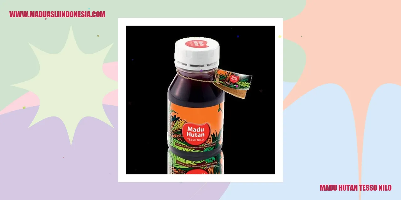 Gambar Madu Hutan Tesso Nilo