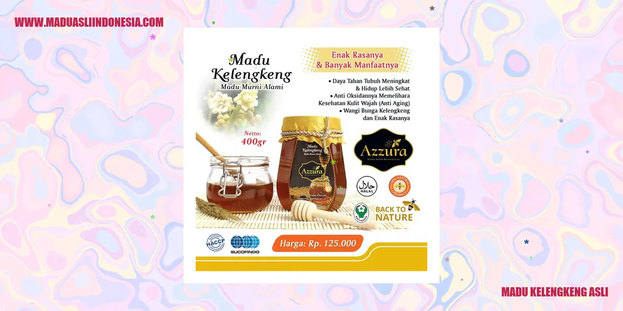 madu kelengkeng asli