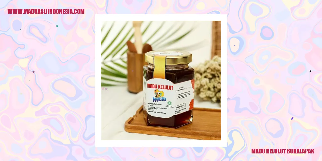 Madu Kelulut Bukalapak