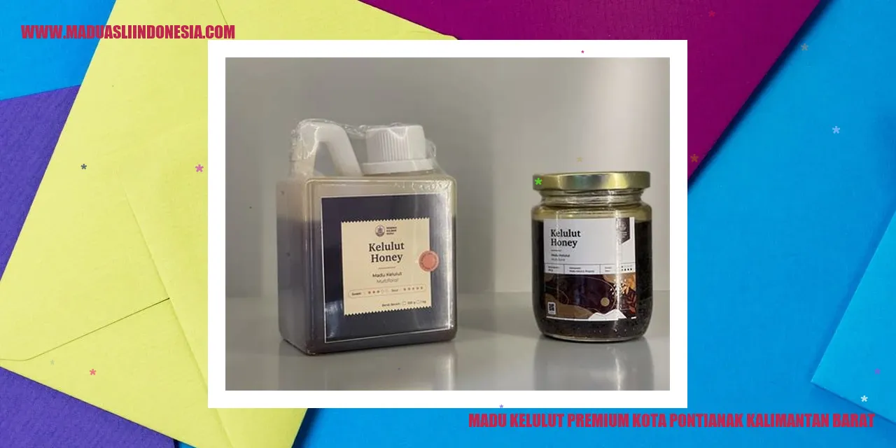 Madu Kelulut Premium Kota Pontianak Kalimantan Barat