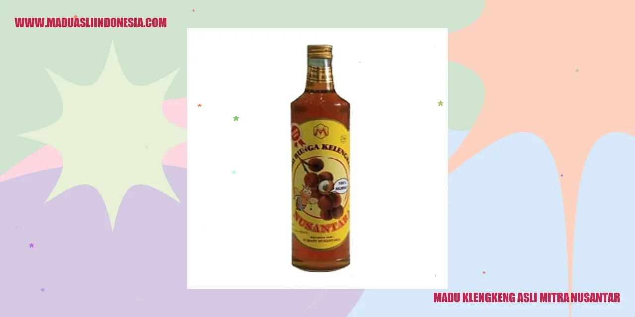 madu klengkeng asli mitra nusantar