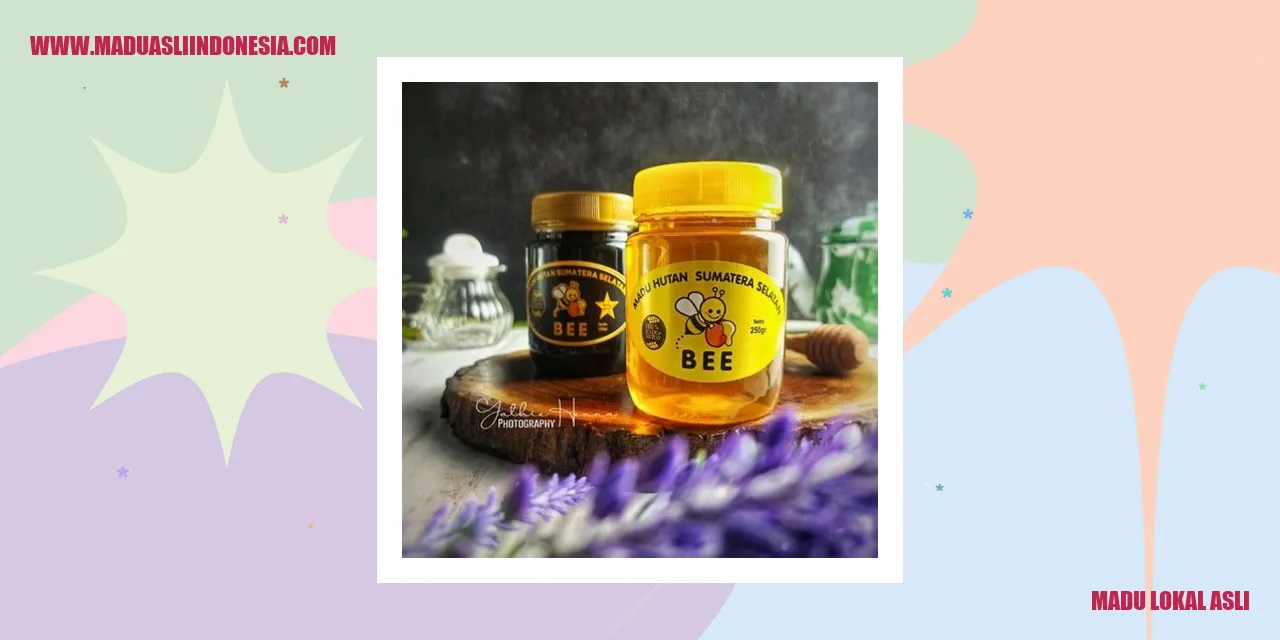 madu lokal asli