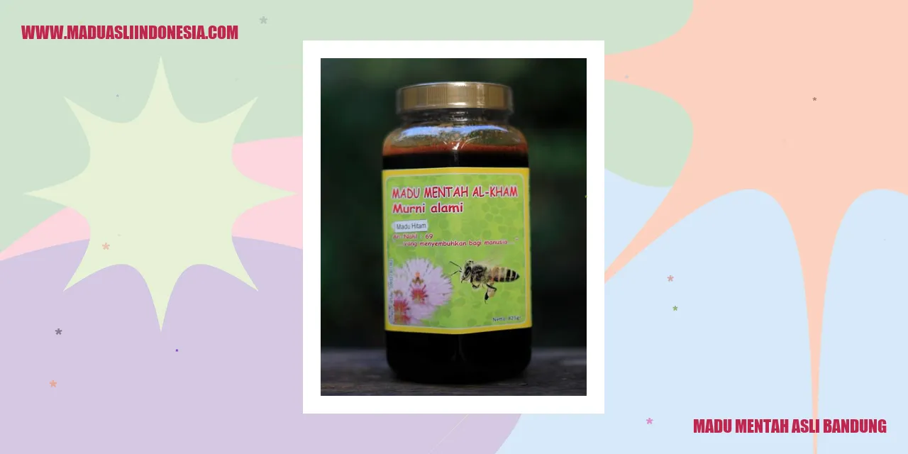 Madu Mentah Asli Bandung