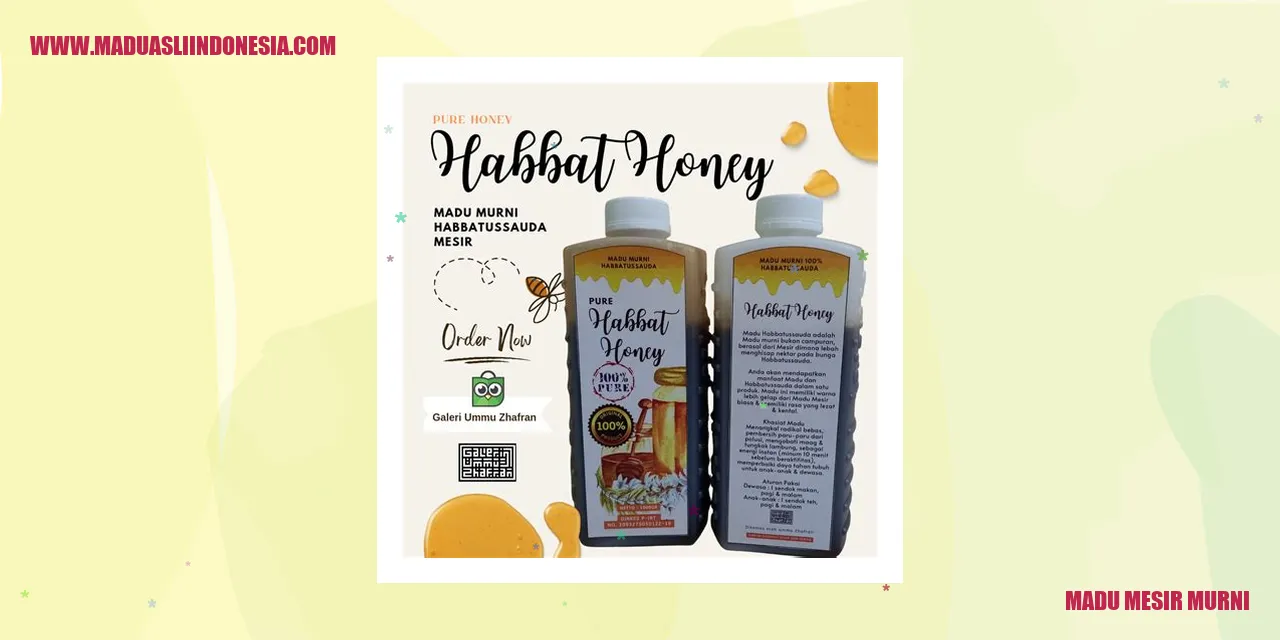 Madu Mesir Murni