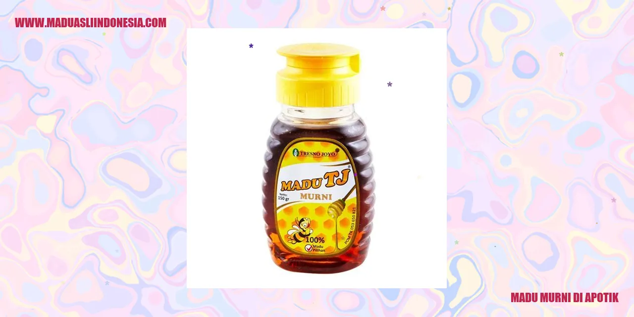 madu murni di apotik