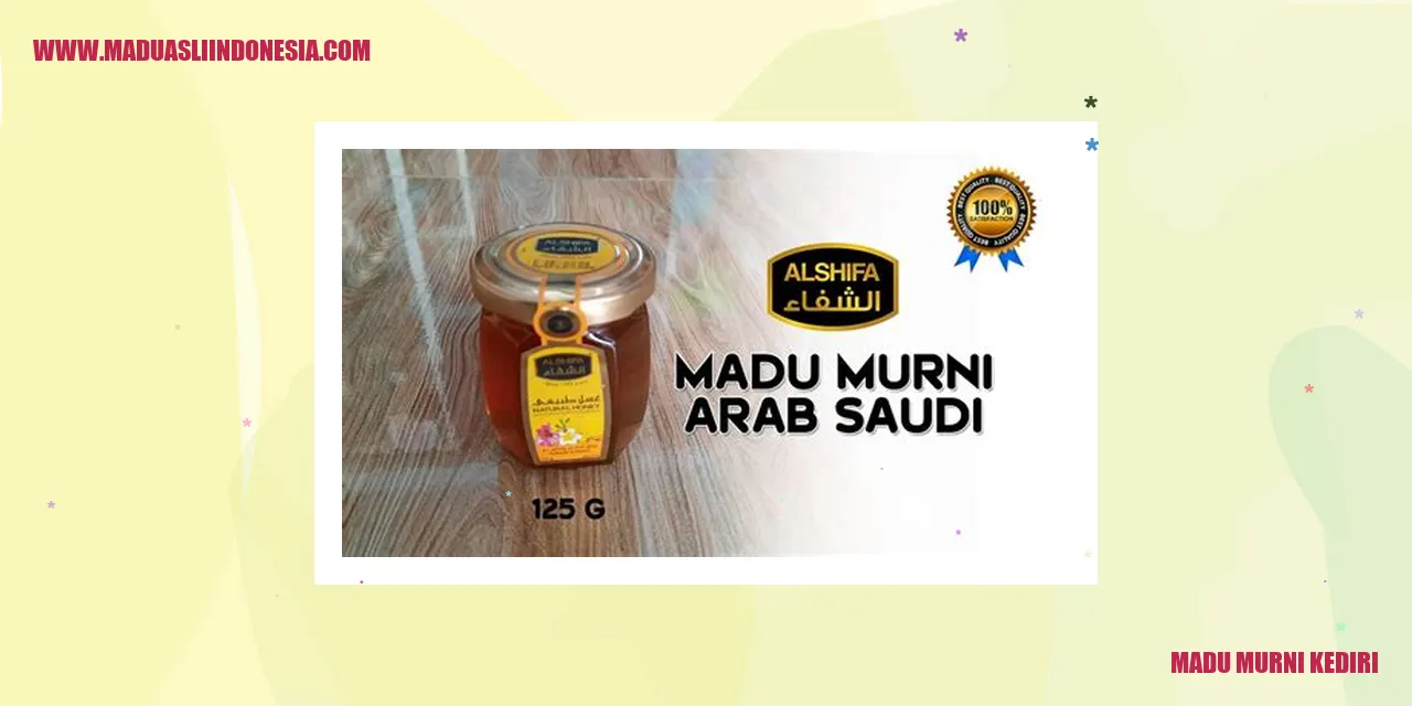 madu murni kediri