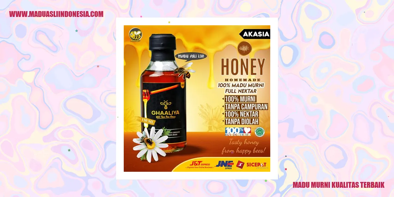 Madu Murni Kualitas Terbaik