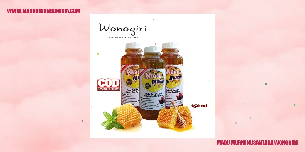 Gambar Madu Murni Nusantara Wonogiri