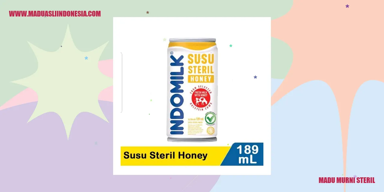 madu murni steril
