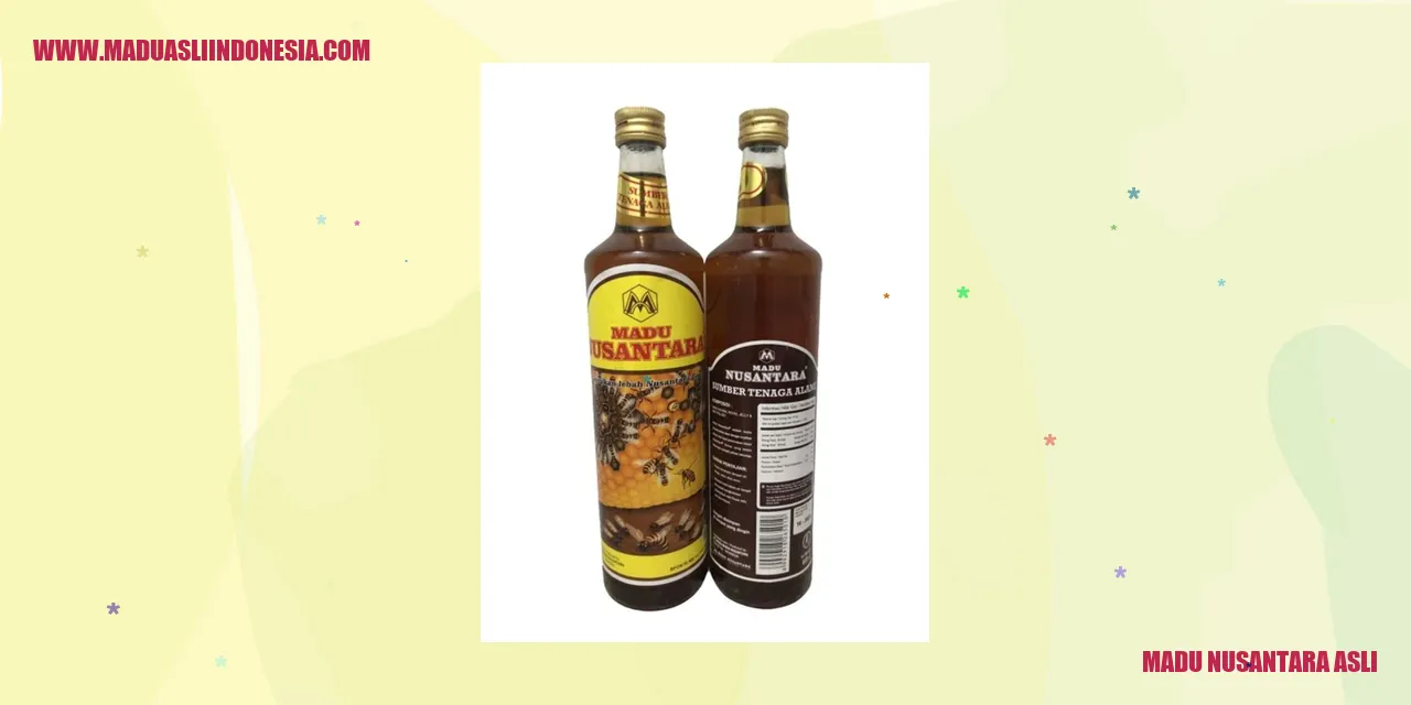 Madu Nusantara Asli
