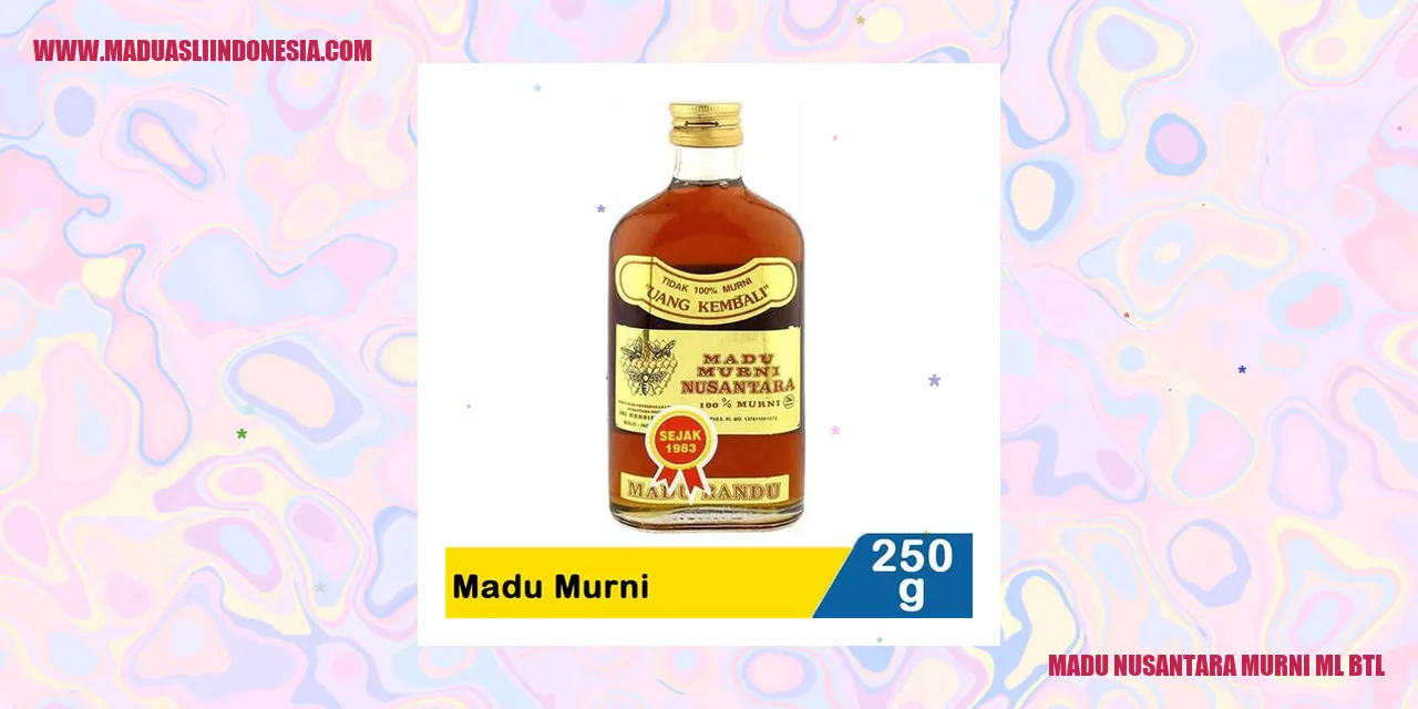 Madu Nusantara Murni ML BTL