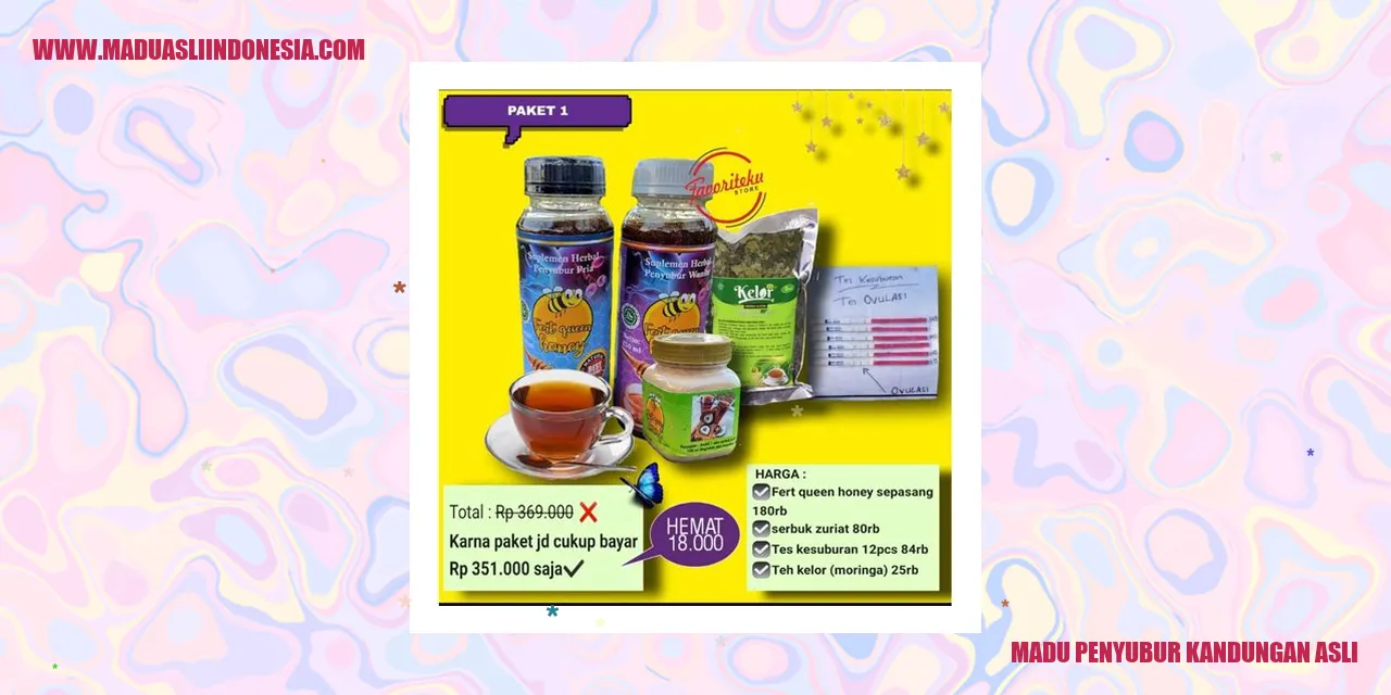 madu penyubur kandungan asli