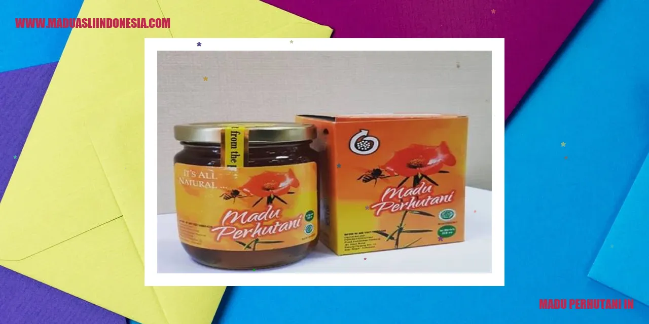 Gambar Madu Perhutani In