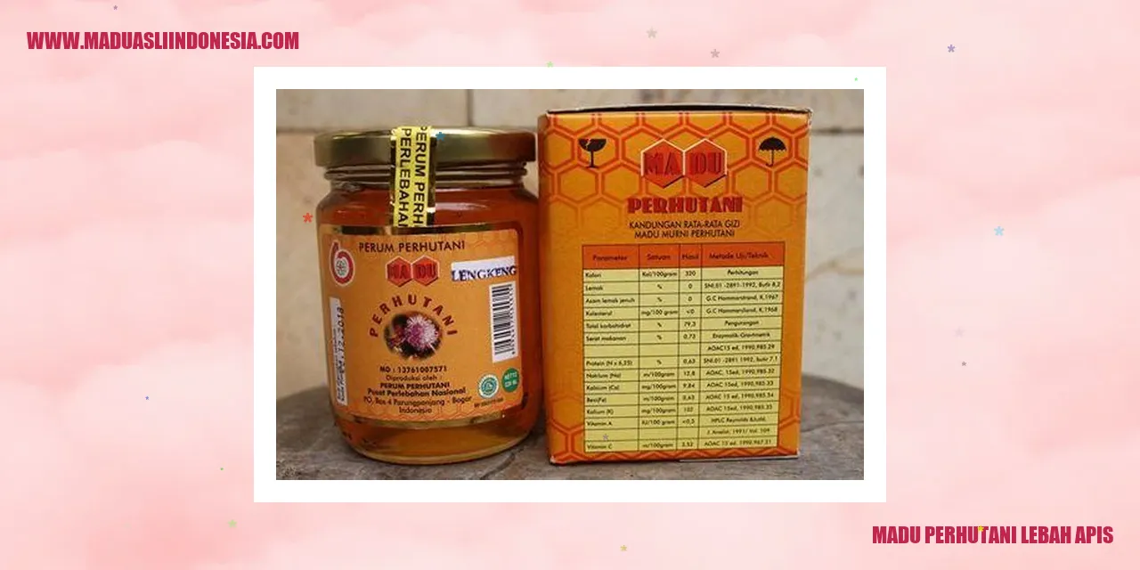 madu perhutani lebah apis