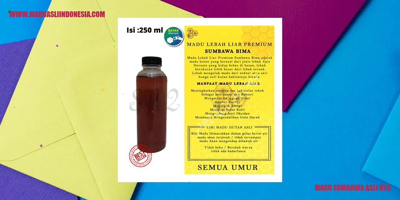 Madu Sumbawa Asli NTB