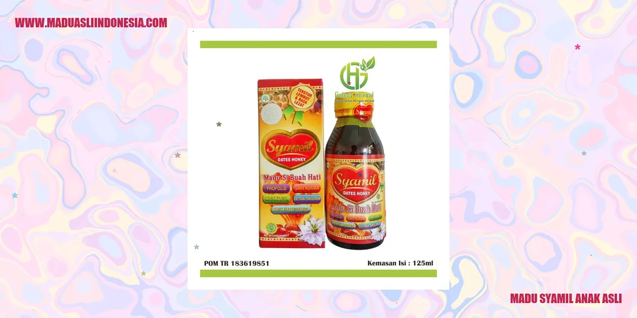Madu Syamil Asli