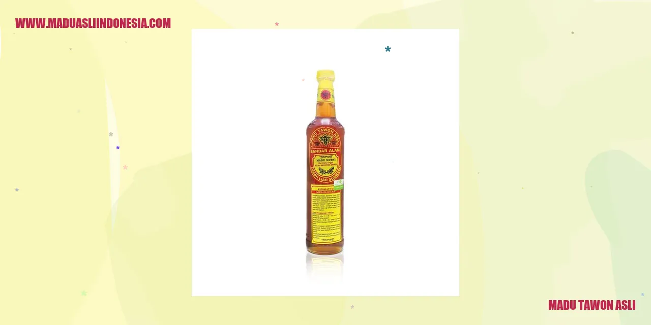 madu tawon asli