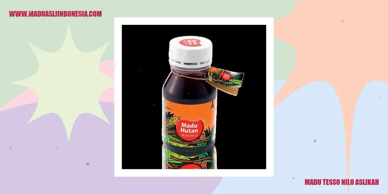 Madu Tesso Nilo Aslikah