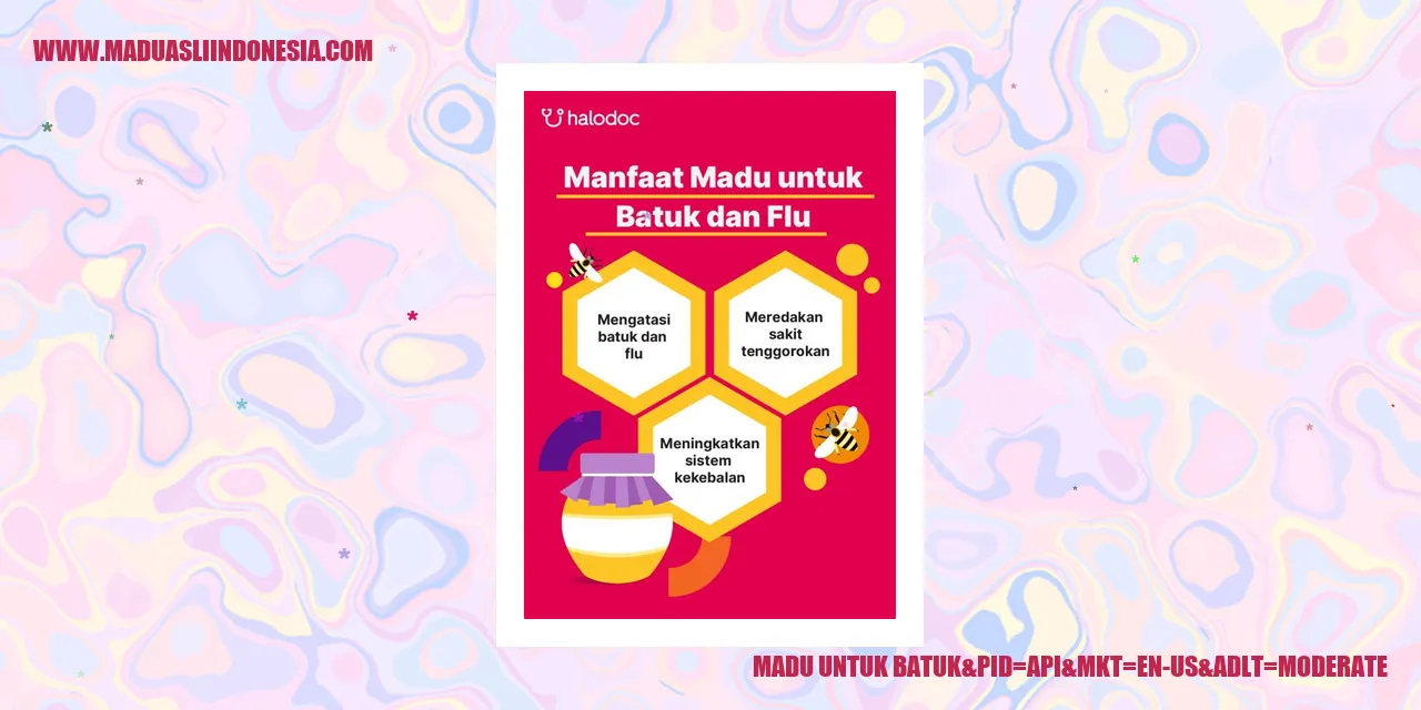 Madu untuk Batuk