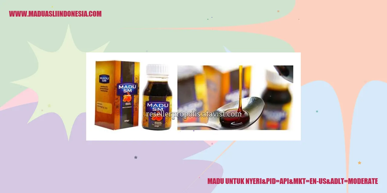 Madu untuk Nyeri