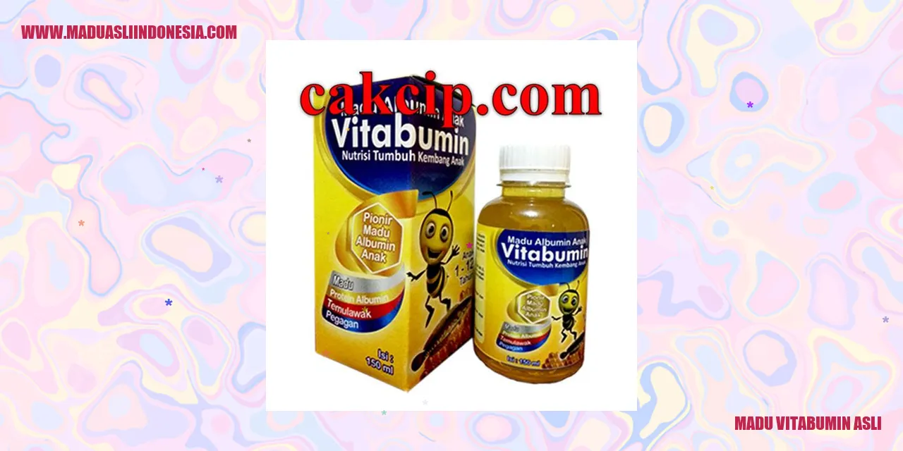 Madu Vitabumin Asli