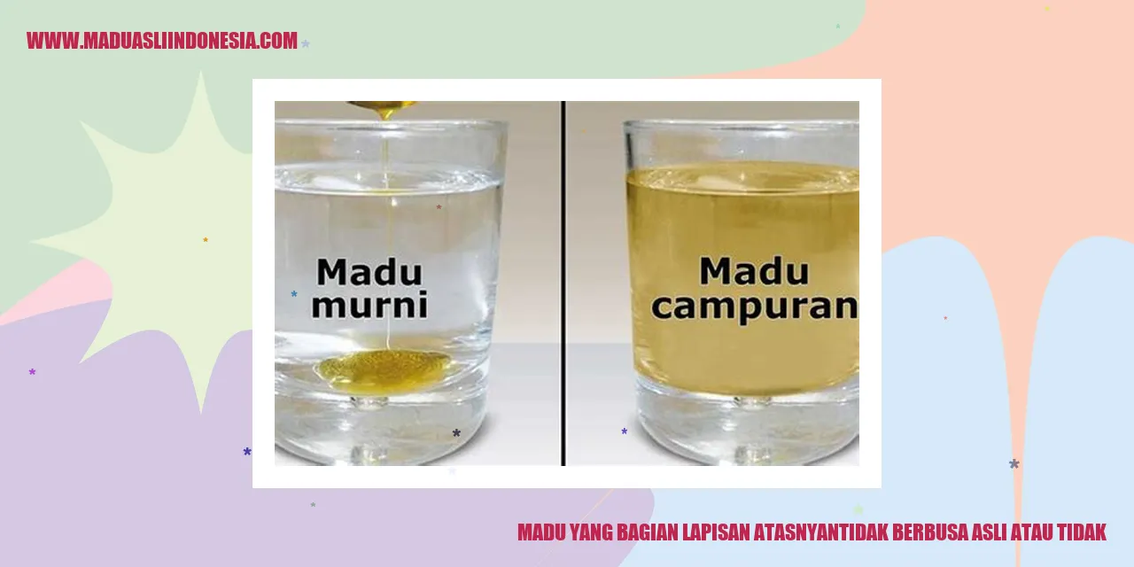 Madu Asli Indonesia
