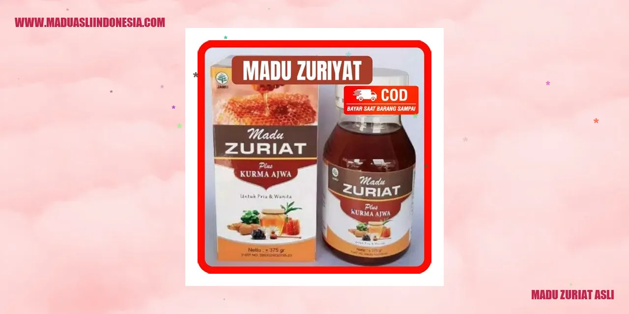 Madu Zuriat Asli dari Gunung Slamet