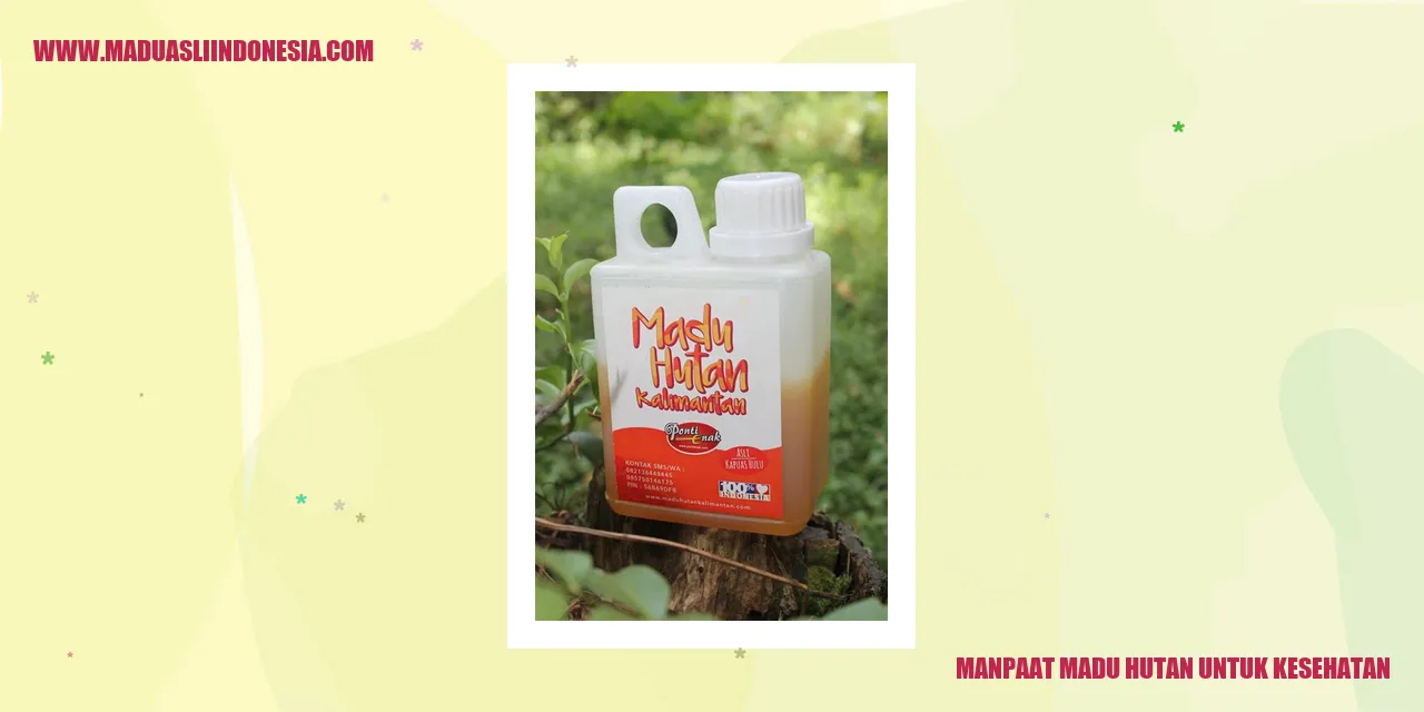Gambar Madu Hutan