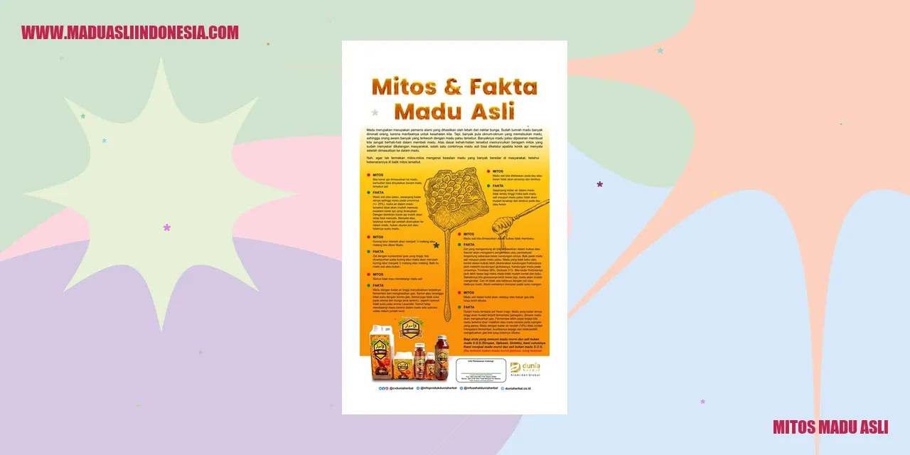 Mitos Madu Asli