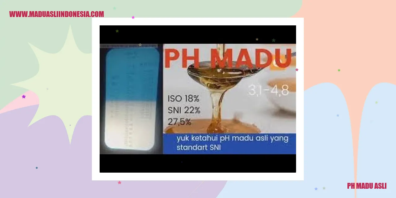 ph madu asli