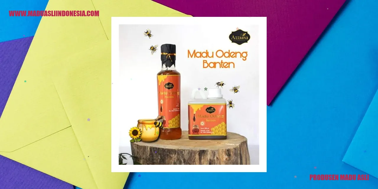 Produsen Madu Asli