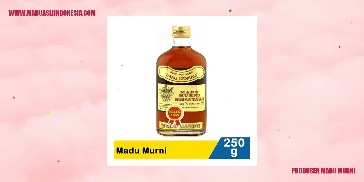 produsen madu murni