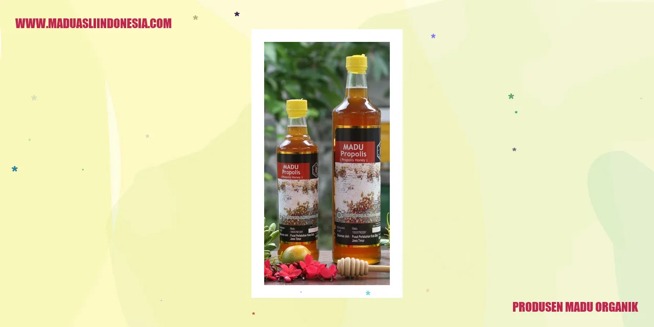 produsen madu organik