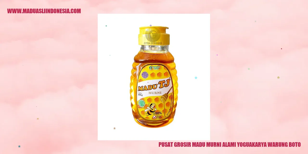 pusat grosir madu murni alami yoguakarya warung boto