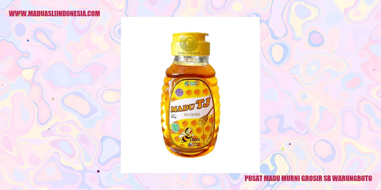 Pusat Madu Murni Grosir SB Warungboto