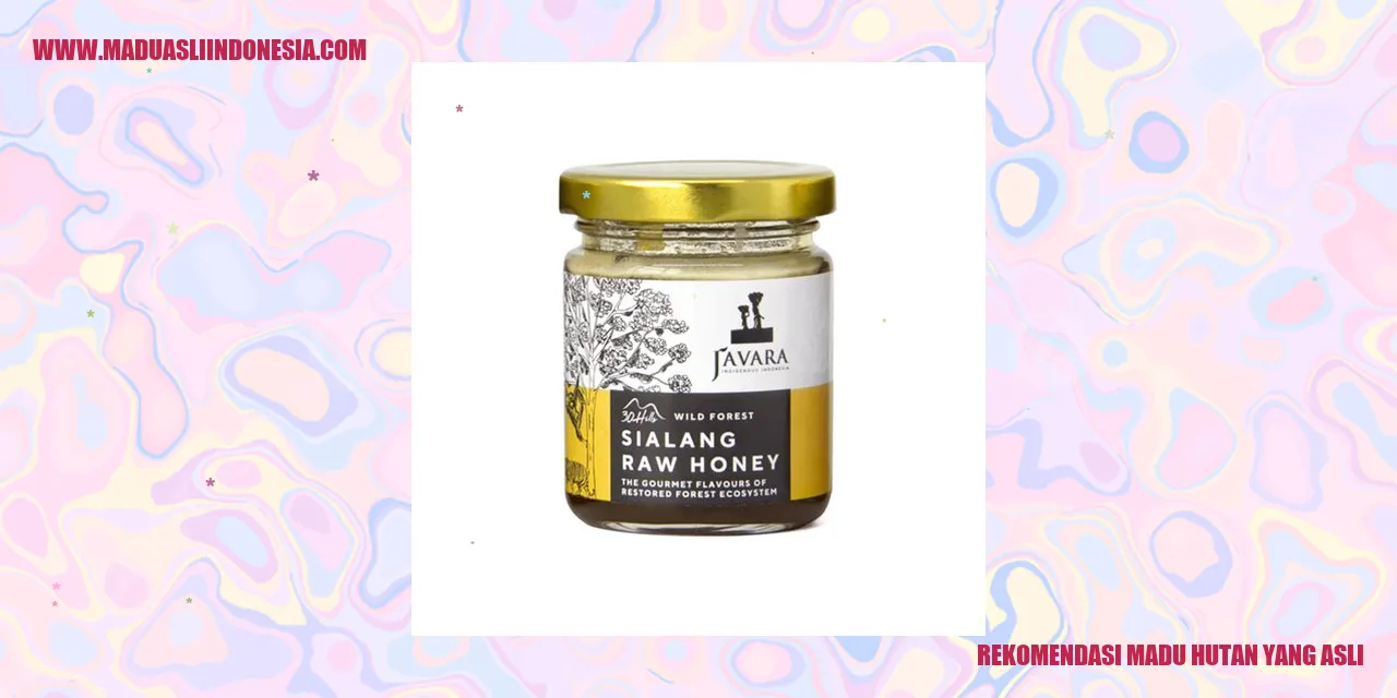 rekomendasi madu hutan yang asli
