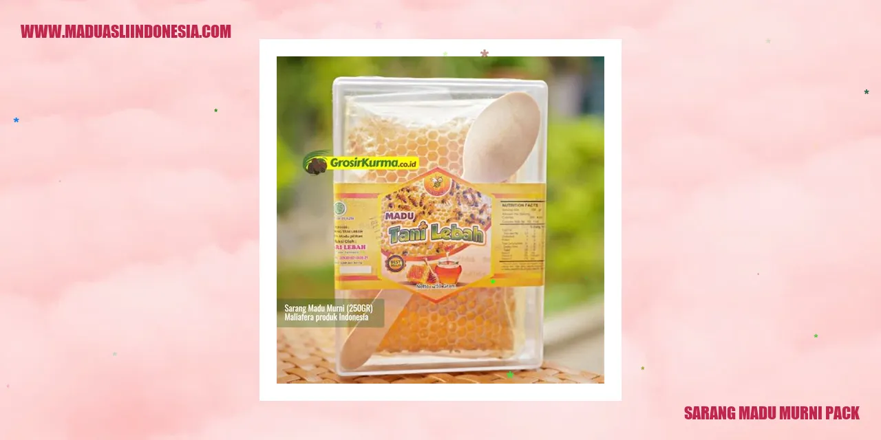Sarang Madu Murni Pack