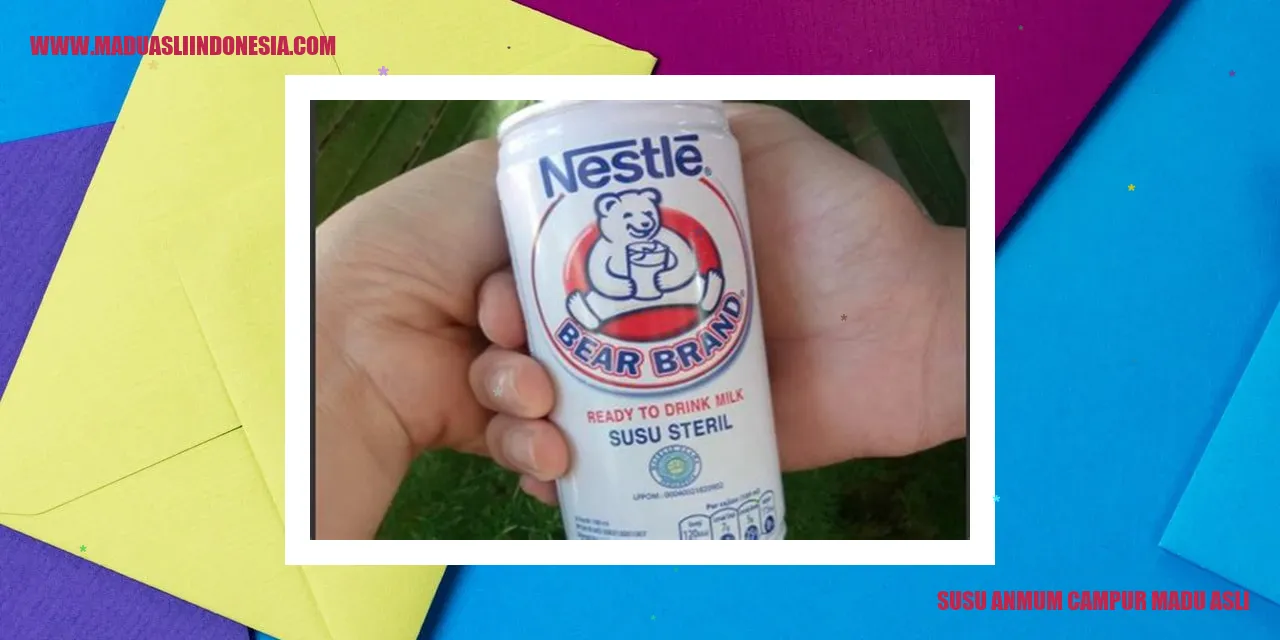 Susu Anmum Campur Madu Asli