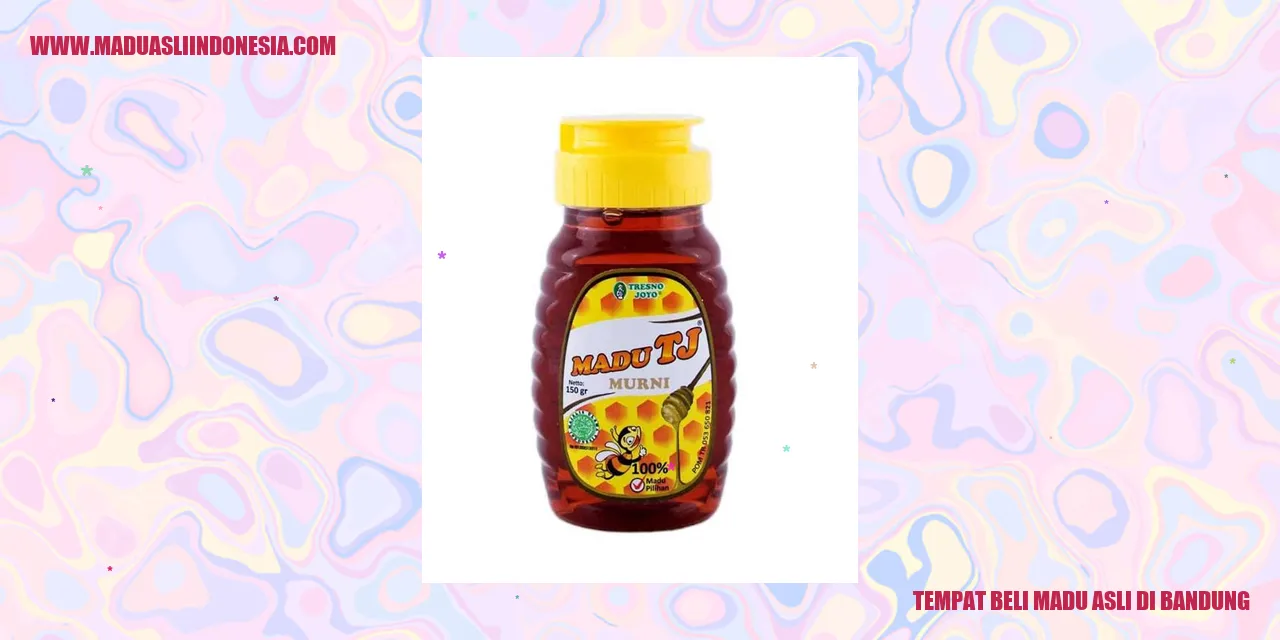 tempat beli madu asli di Bandung