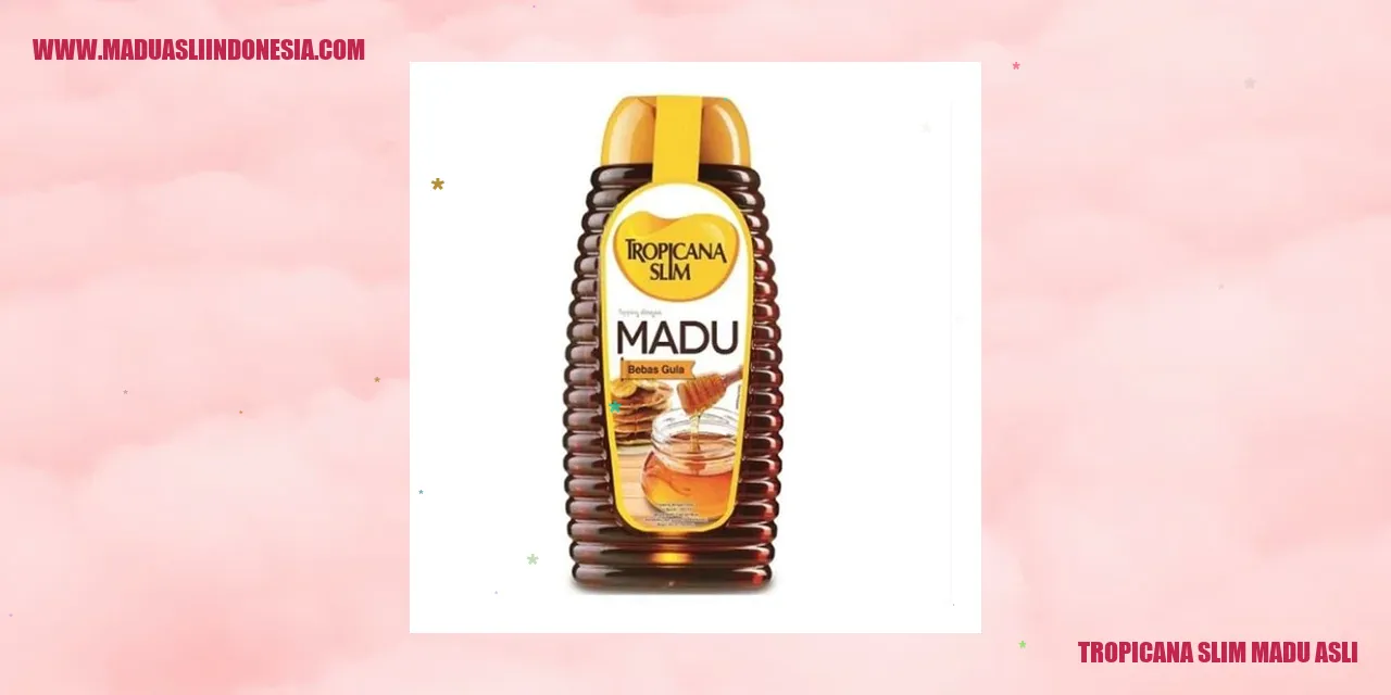 Tropicana Slim Madu Asli