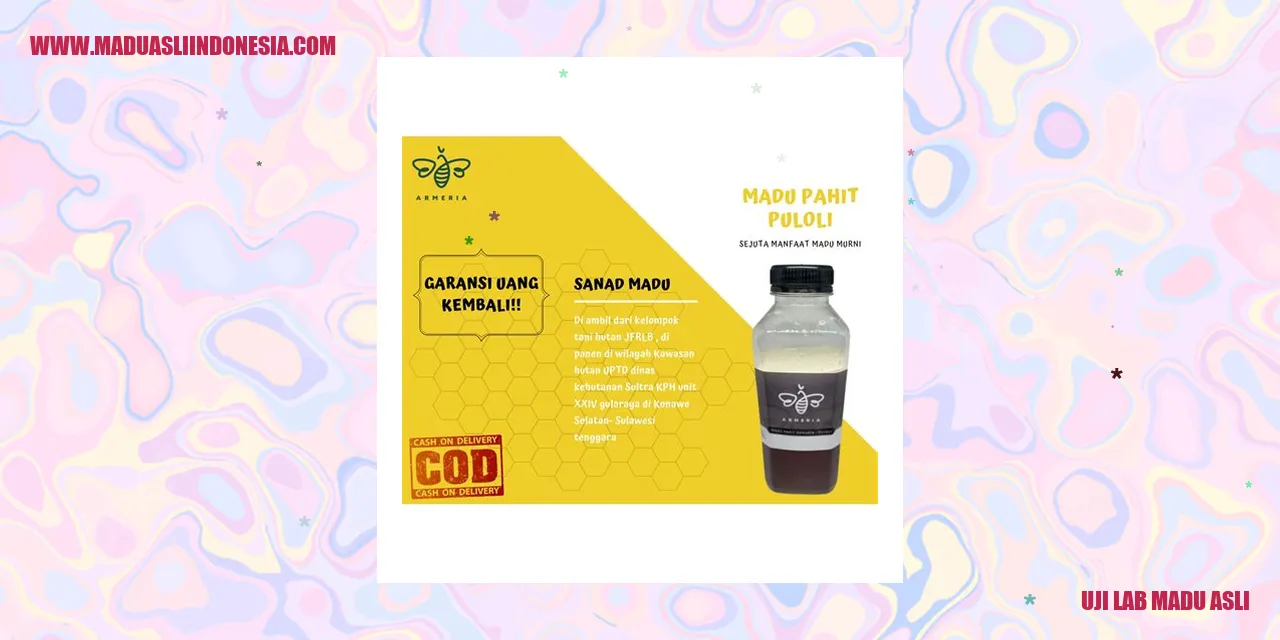 Uji Lab Madu Asli