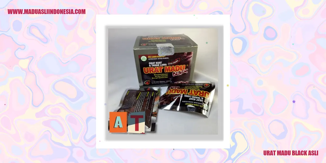 urat madu black asli